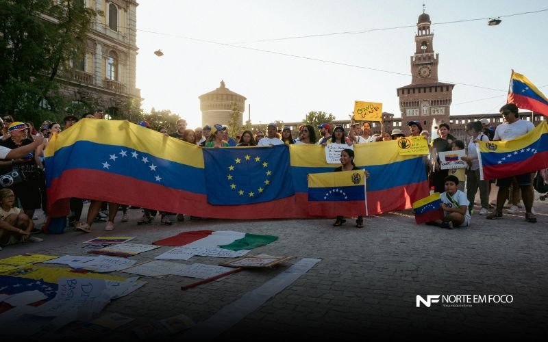 Foto: Canva Venezuelanos no Brasil veem com dor e tristeza a invasão dos EUA ao seu país