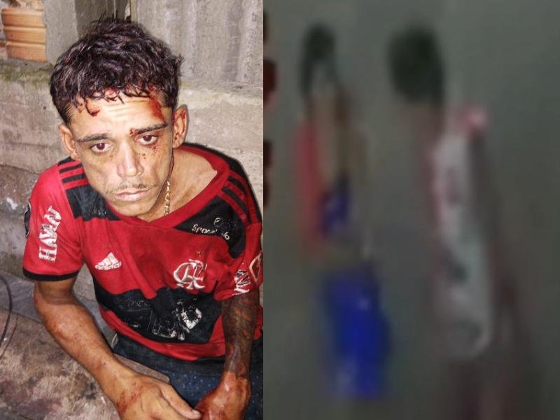 Vídeo: suspeito de feminicídio é executado a tiros após ser capturado por facção