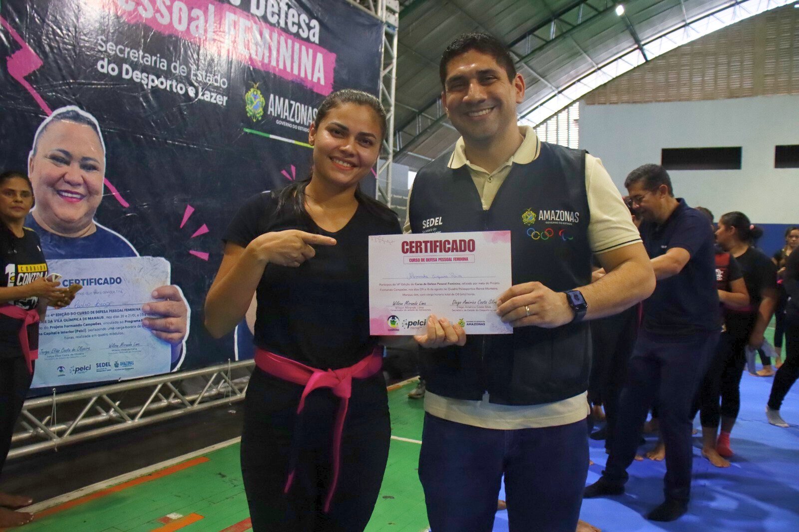 Curso de Defesa Pessoal Feminina já alcançou mais de 4 mil mulheres no Amazonas