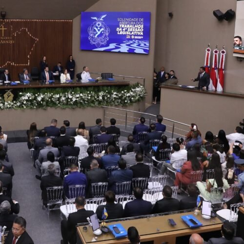 Assembleia Legislativa do Amazonas retoma atividades com mensagem do governador Wilson Lima