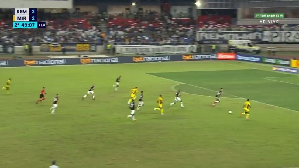 Mirassol sai atrás, mas busca empate contra o Remo no fim