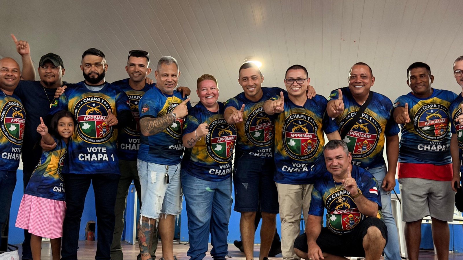 Eleição mobiliza policiais e bombeiros e elege Cabo Guthemberg presidente da APPBMAM