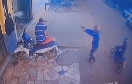 Vídeo: empresário é executado a tiros em frente a hotel no interior do Amazonas
