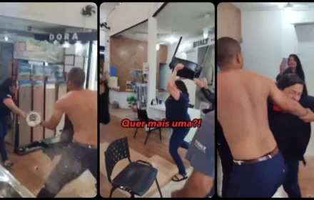 Vídeo: Influencer e pré-candidato do MBL se envolve em briga generalizada em loja na Grande BH