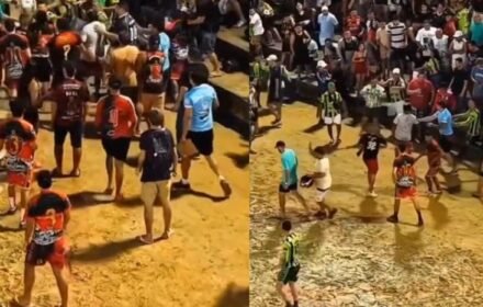 Briga marca final de campeonato de futebol no bairro Redenção em Manaus