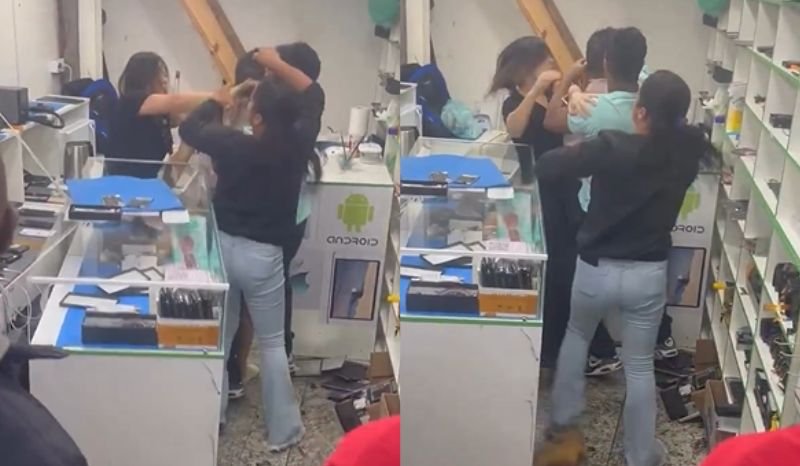 Vídeo: casal de chineses é espancado após supostamente chamar clientes de ‘macacos’ em shopping