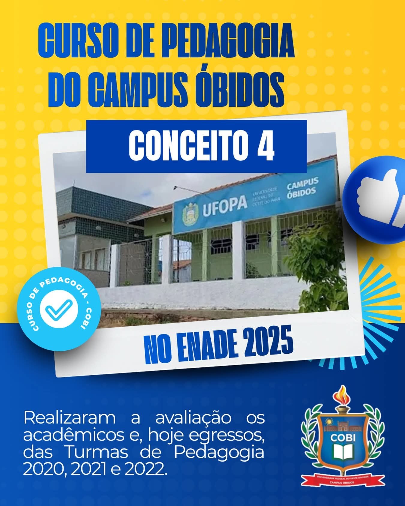 Além dos indicadores: a conquista coletiva da Pedagogia na UFOPA Óbidos