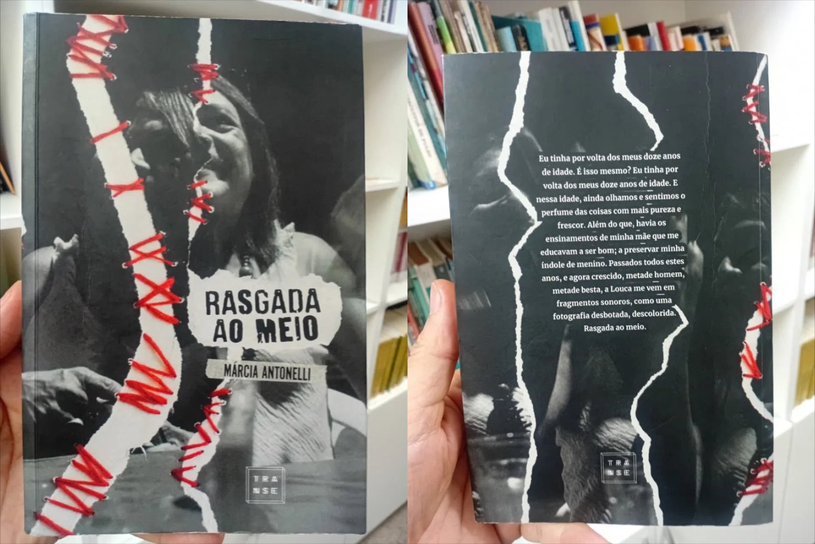 RASGADA AO MEIO: QUEM LÊ SANGRA JUNTO