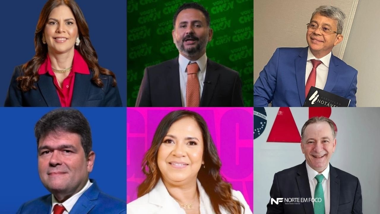 Eleitos para a Lista Sêxtupla do Quinto Constitucional no Amazonas. — Foto: Reprodução/Redes Sociais Lista sêxtupla do Quinto Constitucional é definida no Amazonas; confira os escolhidos