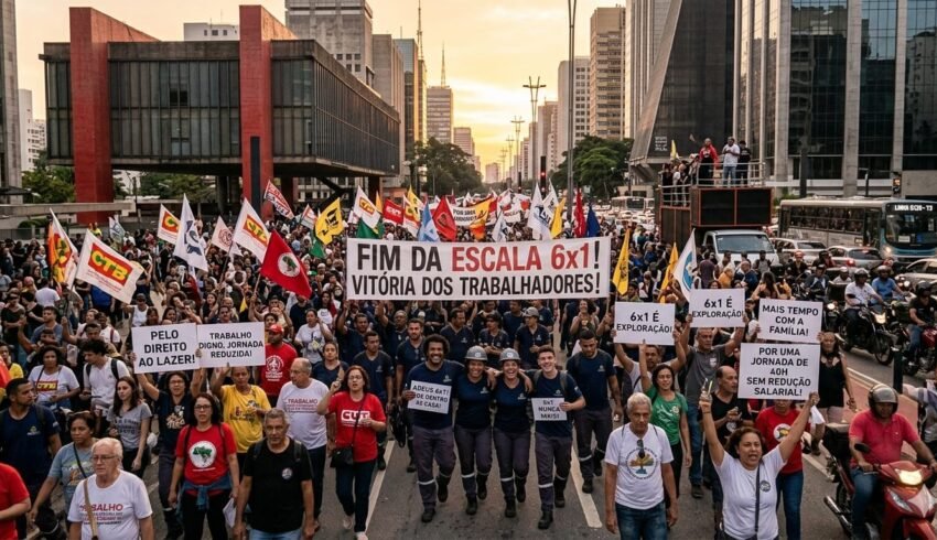 Fim da escala 6x1 terá dois dias de folga já em 2026