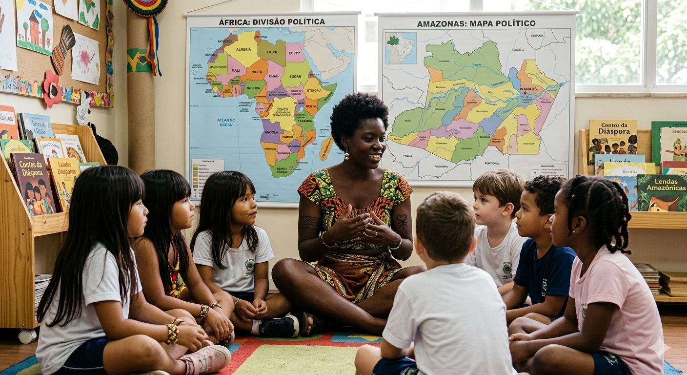 Teceduras de Rio e Diáspora: O Trono de Nzinga na Sala de Aula