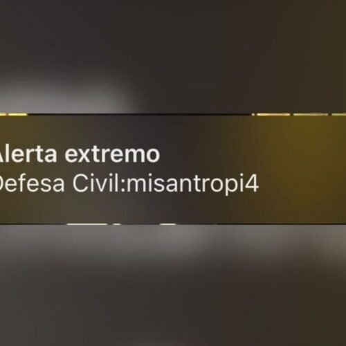 Falso alerta da Defesa Civil atingiu cerca de 30 milhões em 8 estados