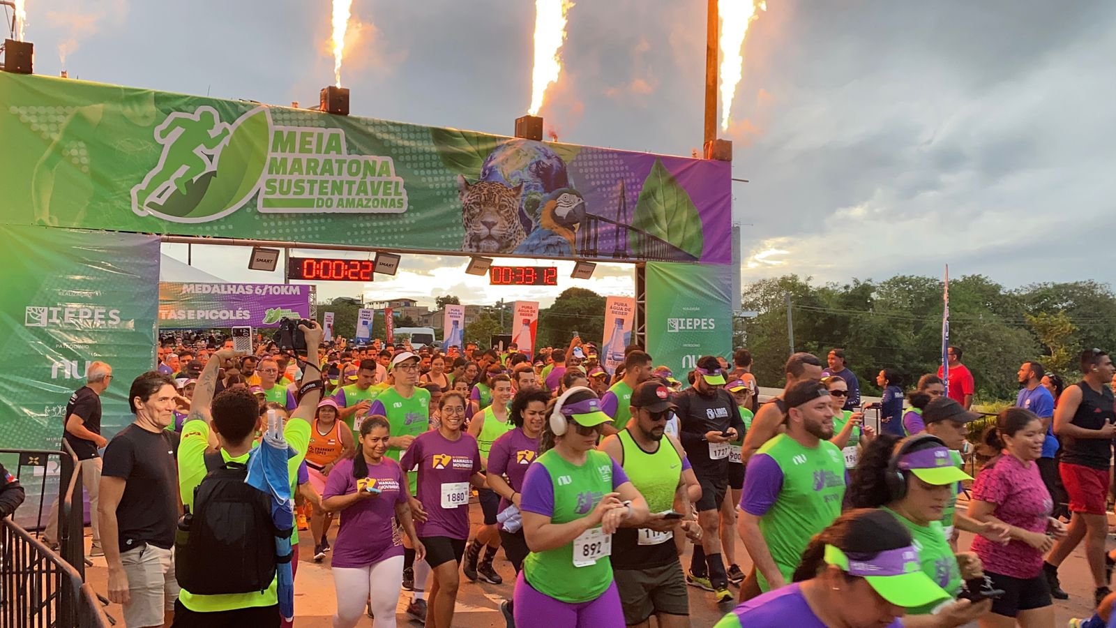 Fotos: divulgação Meia Maratona Verde terá percurso inédito de 30 km a partir da Ponta Negra