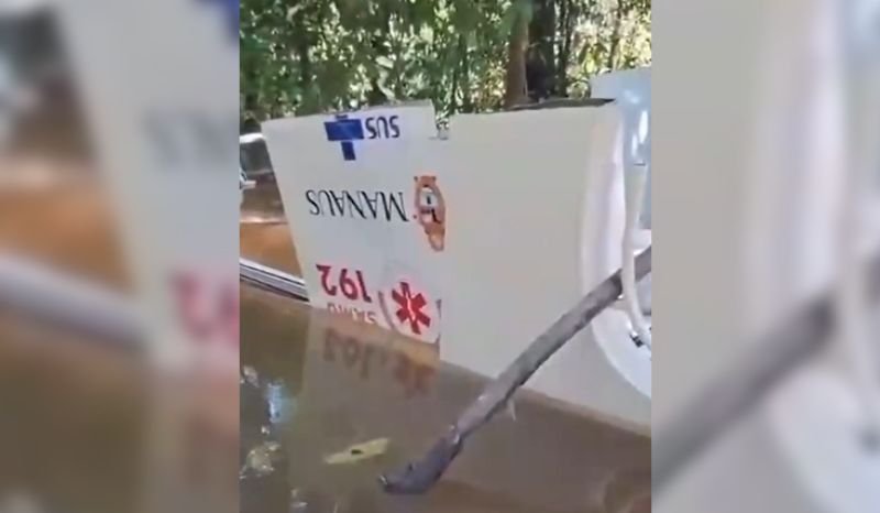Após furto, parte de ambulancha do Samu é encontrada no interior do Amazonas