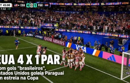 EUA dominam Paraguai com dois de artilheiro e gol de meia do Palmeiras