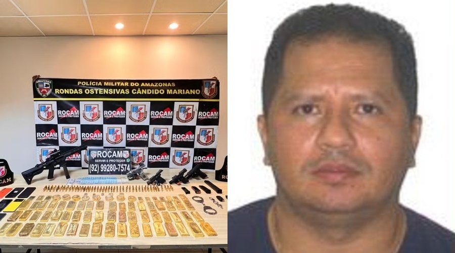Foto: Divulgação Justiça revoga prisão de policial civil acusado de pilotar viatura em roubo de R$ 45 milhões em ouro no AM
