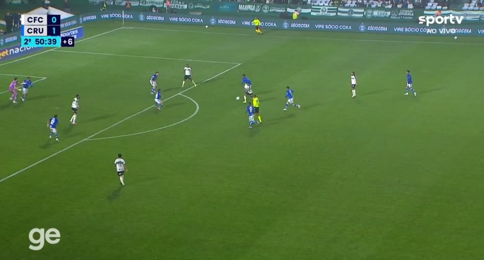 Com gol de Matheus Pereira, Cruzeiro vence Coritiba no Couto Pereira e entra no G10 do Brasileirão