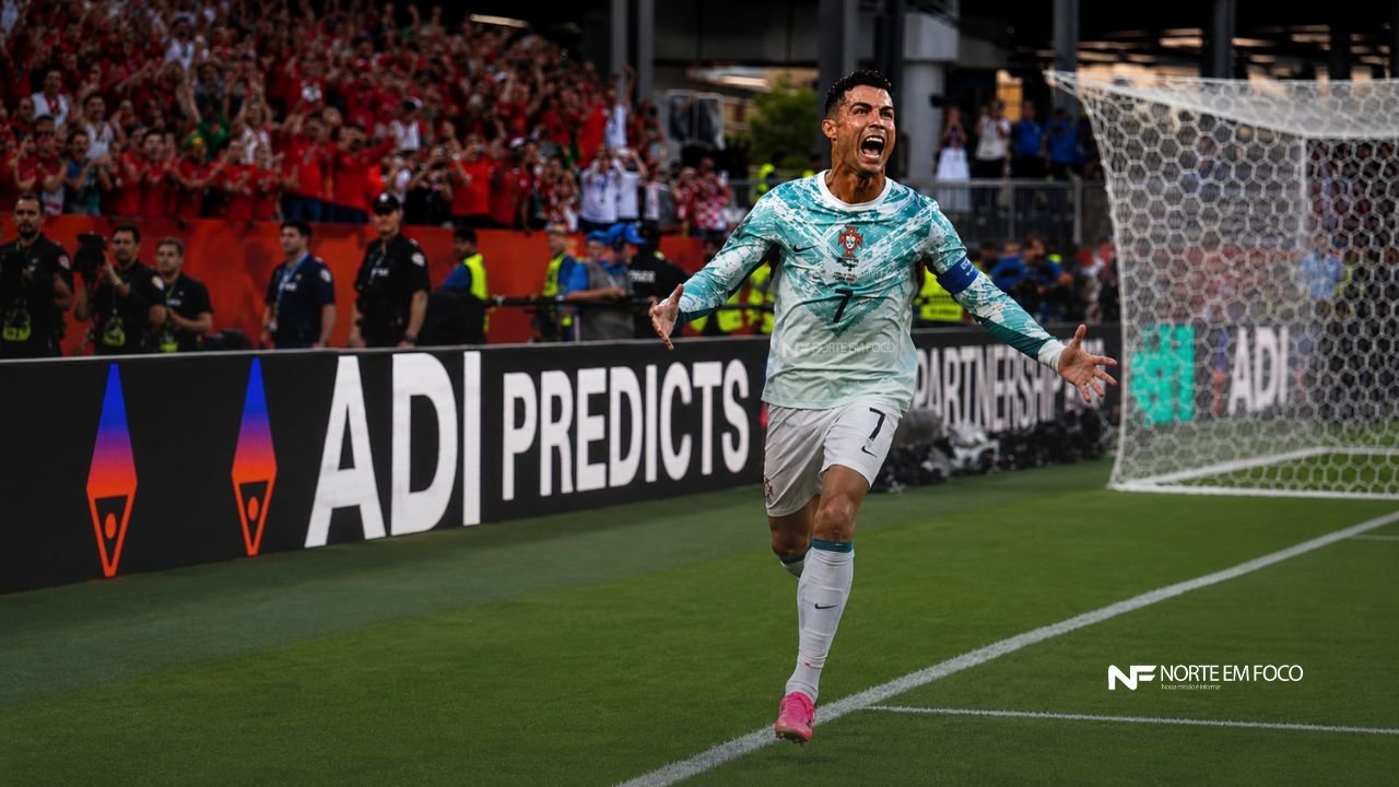 Cristiano Ronaldo - Foto: Youtube, Inteligência Artificial , FIFA Cristiano Ronaldo faz história, Portugal vira sobre a Croácia e garante duelo com Espanha nas oitavas