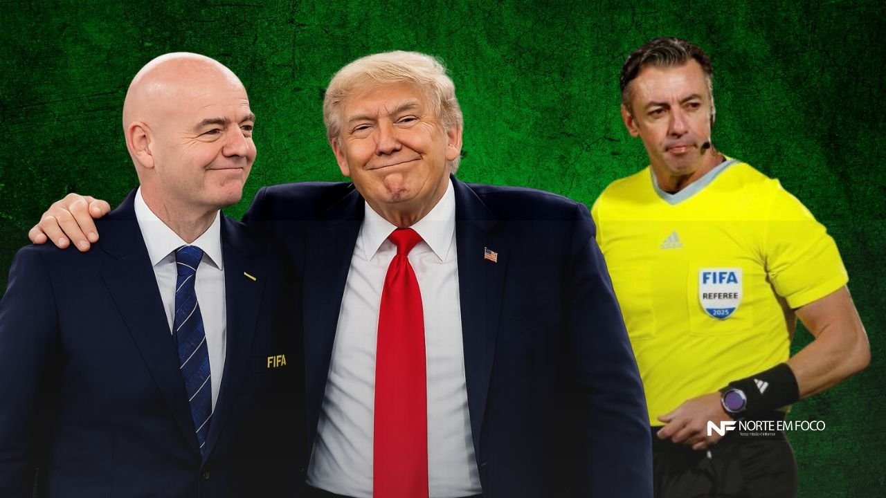 Trump admite pedido à Fifa sobre cartão e ataca árbitro brasileiro