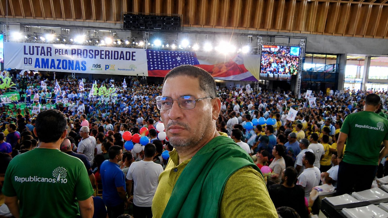 Edvan Purus oficializa candidatura a deputado estadual pelo Republicanos durante convenção em Manaus