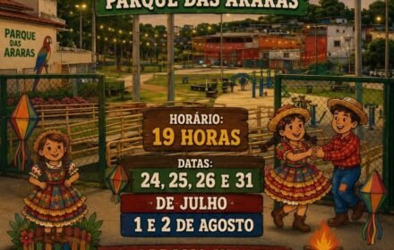 Arraial da Comunidade Mestre Chico e Parque das Araras promete movimentar cultura e economia local
