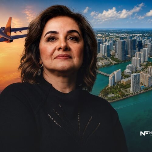 Pré-candidata ao governo do AM, Maria do Carmo Seffair, viaja a Miami em plena articulação eleitoral