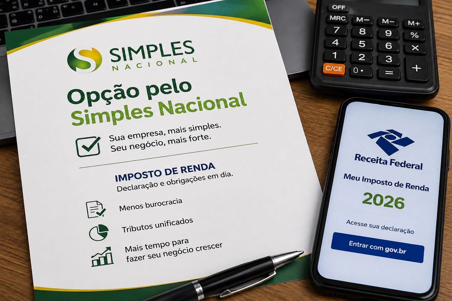 Opção pelo Simples Nacional para 2027 é antecipada para setembro