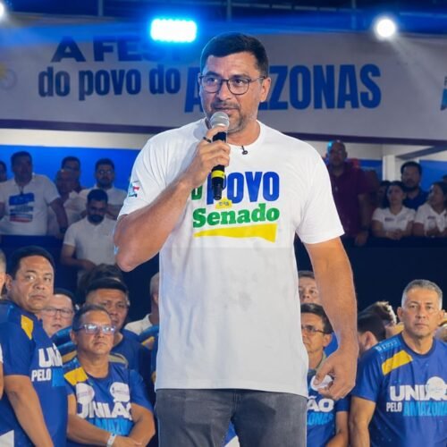 Wilson Lima é oficializado como candidato ao Senado e destaca experiência no governo como base para novo desafio