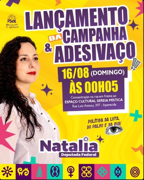 Amazonas em Movimento: Natália Demes dá largada oficial à campanha com ato aberto ao público