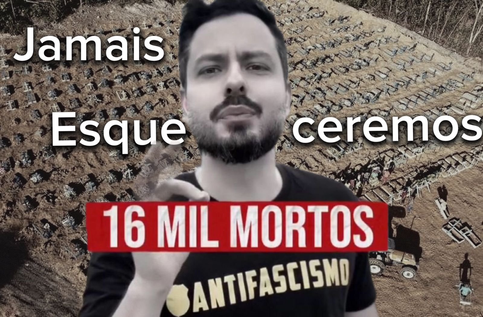 Delegado Tayah critica Bolsonaro por condução da pandemia e afirma que Amazonas carrega marcas deixadas pela Covid-19