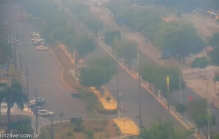 Fumaça volta a encobrir Manaus e Defesa Civil aponta queimadas em estados vizinhos