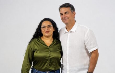 Andréa Abrantes acompanha Flávio Bolsonaro em encontro político e reforça pautas para o Amazonas