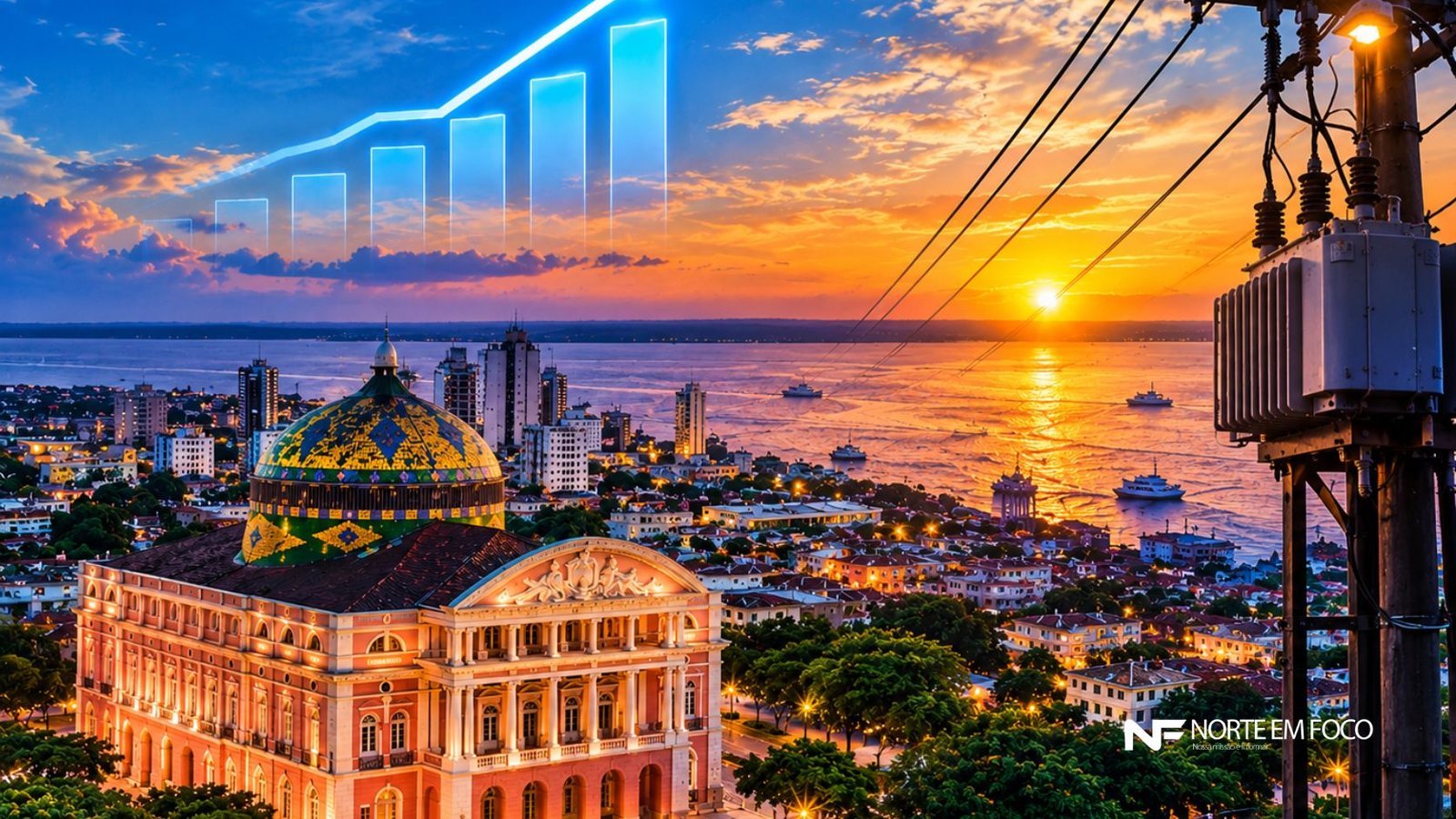 Manaus se aproxima dos 2 mil MW e registra maior demanda de energia da história