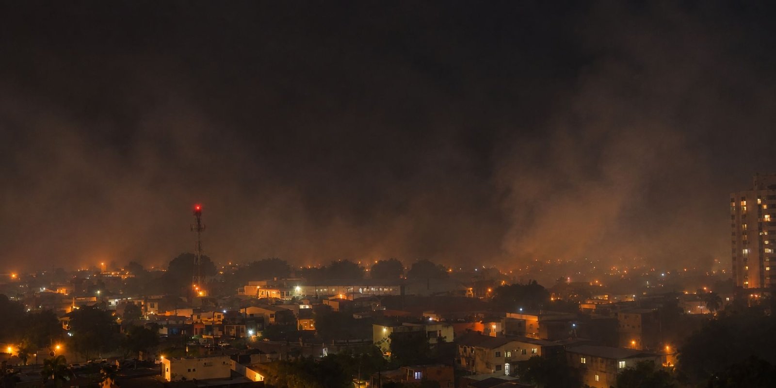 Fumaça cobre Manaus e eleva alerta sobre as queimadas no Amazonas