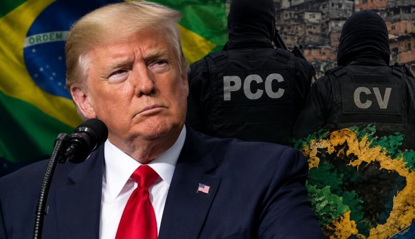 Trump critica atuação do Brasil contra PCC e Comando Vermelho