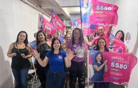 Em reunião na Praça 14, Débora Mafra apresenta propostas e explica criação do “Selo de Gestação Segura”