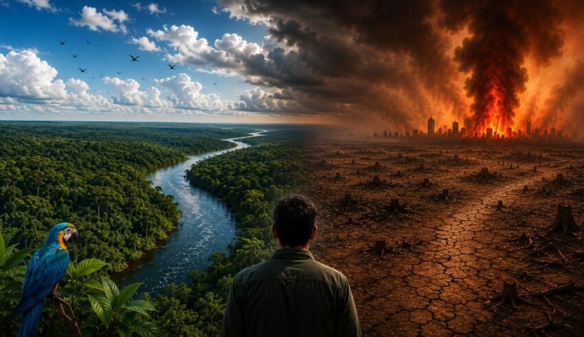 O biólogo, a Amazônia e a Catástrofe Climática