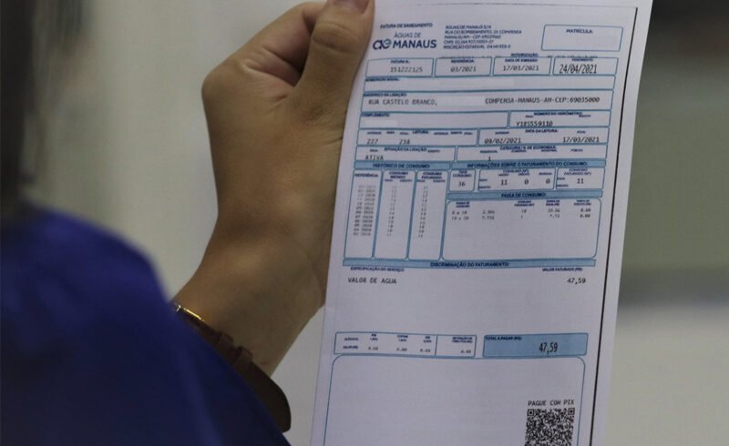 Justiça barra aumento de 5,52% na conta de água em Manaus