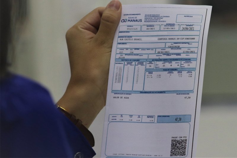 Foto: Divulgação Justiça barra aumento de 5,52% na conta de água em Manaus