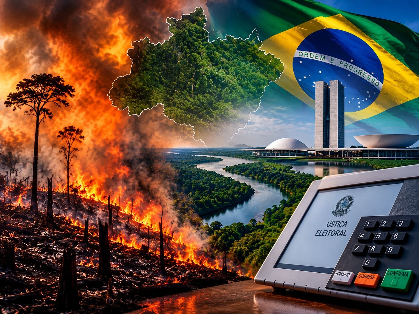 Queimadas, crise climática e a disputa política na Amazônia