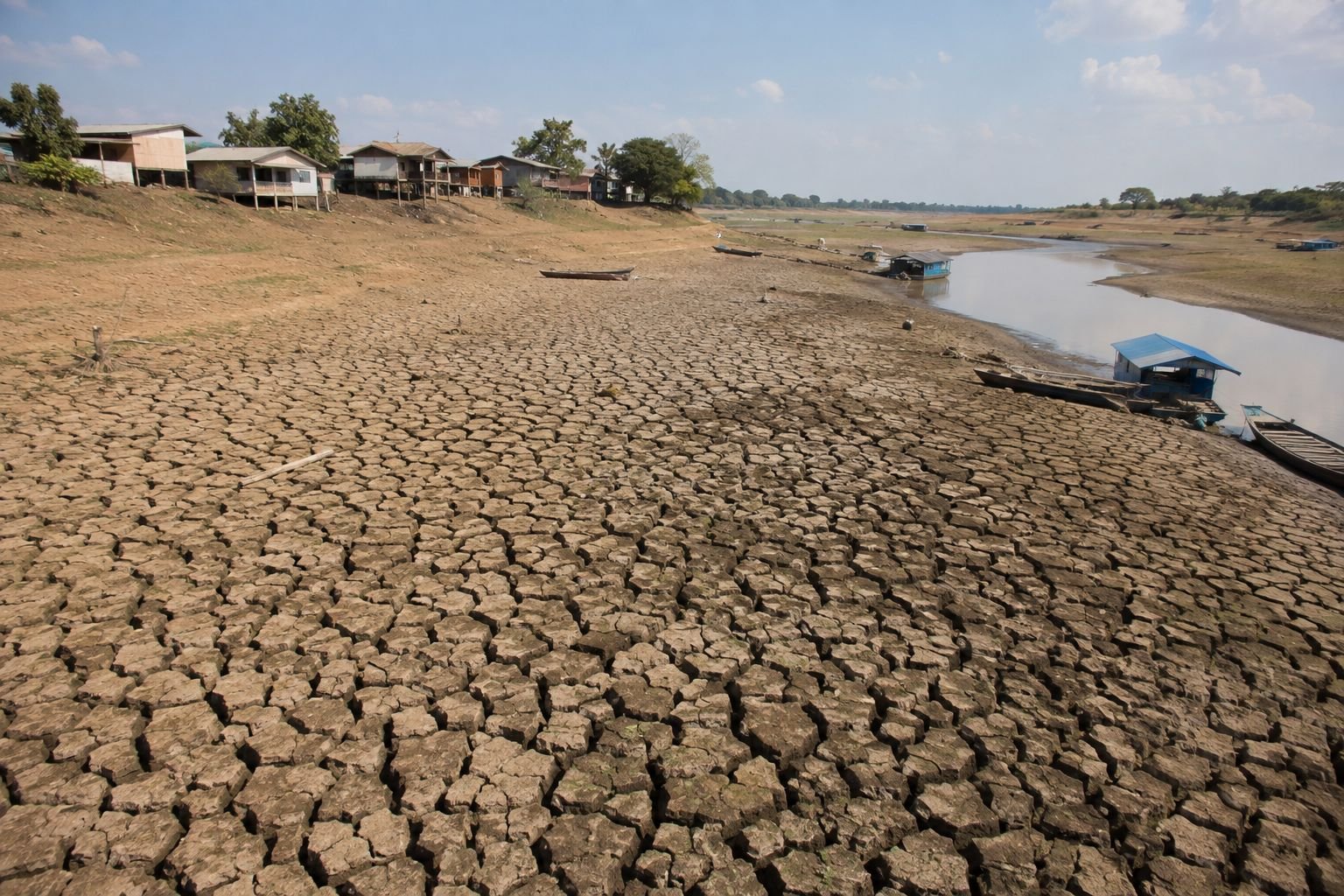 Foto: Canva, Chatgpt Amazônia teve 38% das áreas habitadas afetadas pela seca durante último El Niño