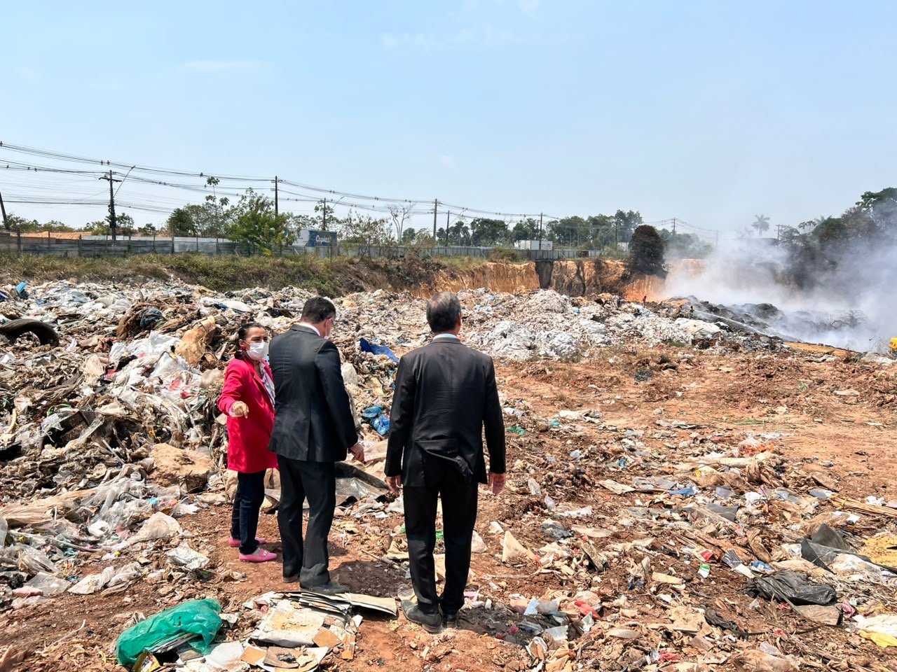 Foto: Divulgação MPAM identifica foco de incêndio no Distrito Industrial 2 durante investigação sobre fumaça em Manaus