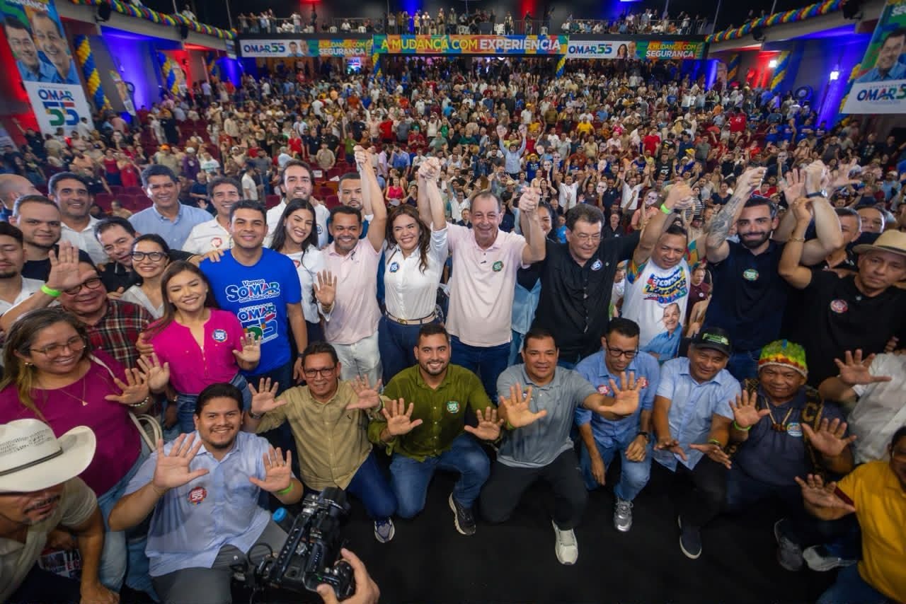 Omar lidera disputa pelo Governo do AM com 56% dos votos válidos, indica PoderData