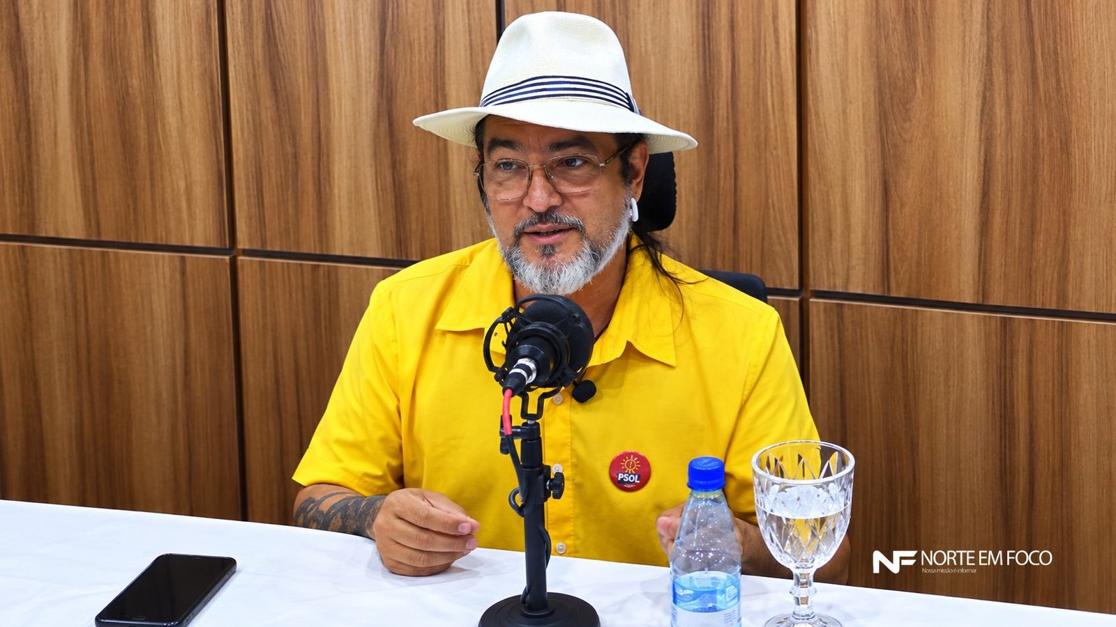 Welton Oda aborda meio ambiente, educação e política e defende participação popular na gestão do Amazonas