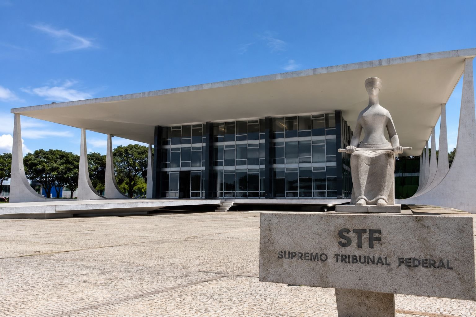 Homem é preso ao tentar invadir a sede do STF em Brasília