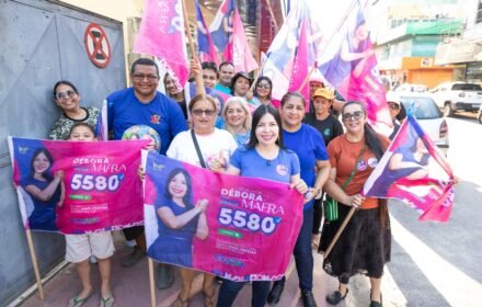 Na reta final, Débora Mafra intensifica caminhadas e percorre bairros da Zona Norte de Manaus