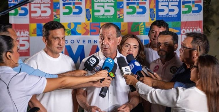Omar Aziz chega ao segundo turno com cerca de 40% dos votos e defende campanha centrada em propostas